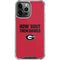 University of Georgia How Bout Them Dawgs iPhone 13 Pro Max Clear Case